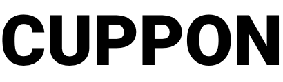 Logo cuppon color negro